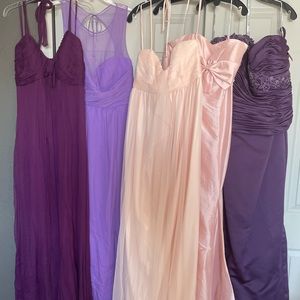 5 New Dresses. Bridesmaids, prom, homecoming.